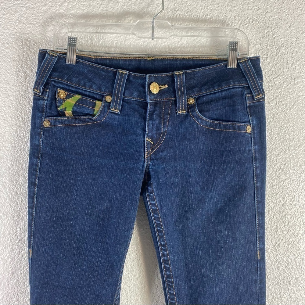 True Religion Low Rise Y2K Flare Jeans SZ 29 - Picture 3 of 9
